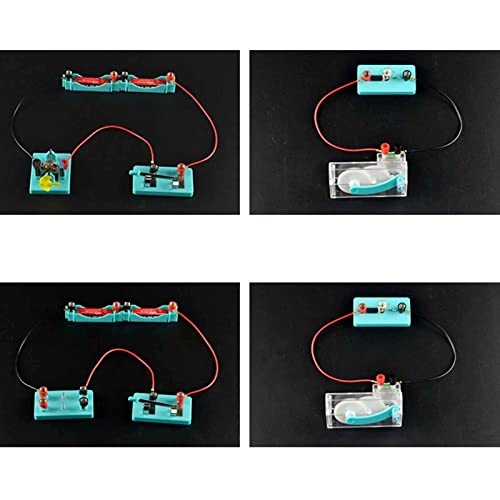 H-BEI Juego de experimentos ópticos y eléctricos Equipo físico Equipo de experimentos de Electricidad, experimentos científicos para Varios experimentos para Explorar la óptica