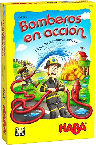 HABA - Bomberos en Acción-ESP Juego de Mesa (Habermass H305483)