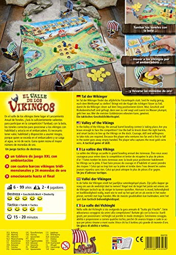 HABA- Juego de Mesa, El Valle de los Vikingos, Multicolor (Habermass H304700)