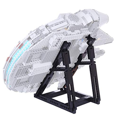 Halcyon Milennium Falcon - Kit de montaje para pantalla de Lego Star Wars Millennium Falcon 75192/75257/75105 (solo incluye soporte, no modelo Lego)