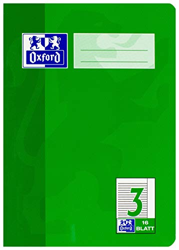 Hamelin Paperbrands 384511603 Oxford - Lote de 15 libretas de líneas (DIN A5, fondo 3, 16 hojas, con márgenes)