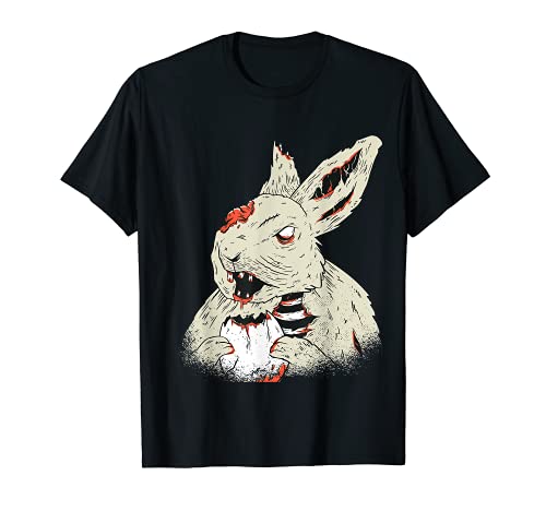 Happy Halloween - Disfraz de conejo terrorífico de Pascua Camiseta