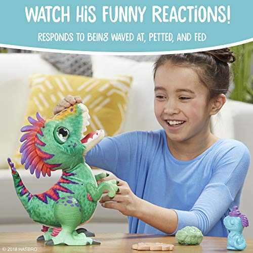 Hasbro Furreal Munchin’ Rex - Kits de Figuras de Juguete para niños (4 año(s), Multicolor, Niño/niña, Dibujos Animados, Animales, CE)