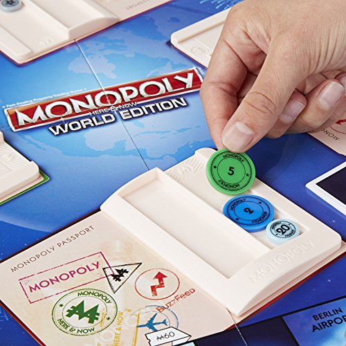 Hasbro Gaming - Monopoly, edición Mundial (versión en alemán)