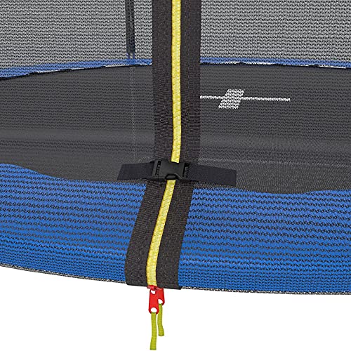 HBOY Red Protectora de trampolín, Red de Seguridad para trampolín Adecuada para 6 Postes, Red de Repuesto para Cama elástica para niños al Aire Libre, Resistente a los Rayos UV