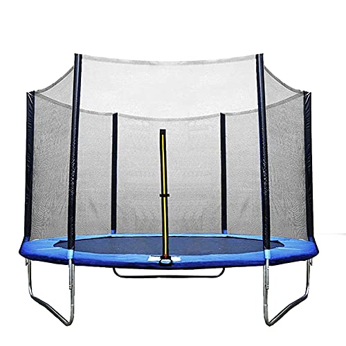 HBOY Red Protectora de trampolín, Red de Seguridad para trampolín Adecuada para 6 Postes, Red de Repuesto para Cama elástica para niños al Aire Libre, Resistente a los Rayos UV