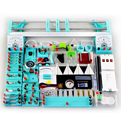 HCFSUK Juego de experimentos ópticos y eléctricos Equipo físico Equipo de experimentos de Electricidad, experimentos científicos para Varios experimentos para Explorar la óptica