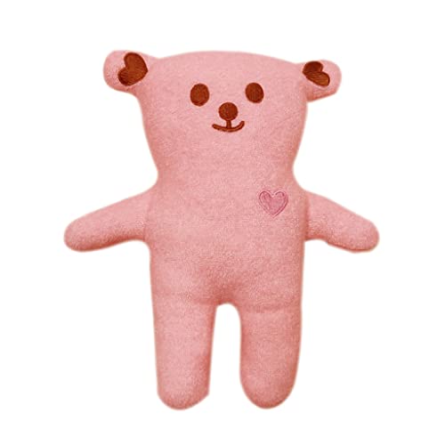 HDBD Juguetes de Peluche 22 cm / 8 Pulgadas, muñeco de Peluche, Oso de Peluche, Figura de Juguete, decoración de habitación, Bordado, Colgante, Adorno Artesanal de Costura a Mano