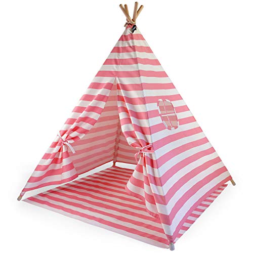 Hej Lønne Tipi - Tienda de campaña para niños (120 x 120 x 150 cm, Incluye Bolsa e Instrucciones, no Contiene sustancias nocivas)