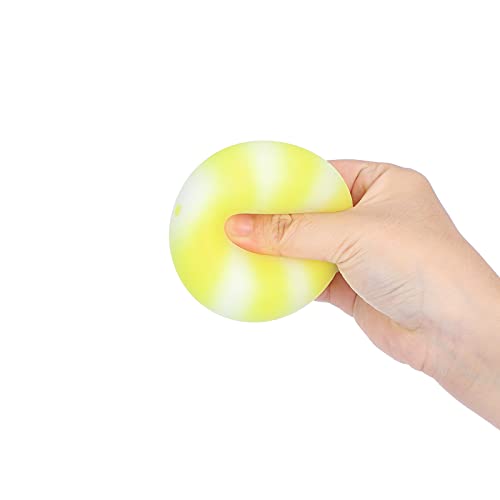 Hengzi Novedad colorido apretón alivio del estrés bolas regalo para hombres mujeres niños niñas adolescentes descompresión rebote bola de amasamiento juguete mano muñeca terapia ejercicio para TDAH