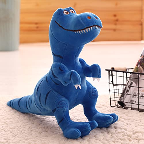 Herbests Juguete Peluche de Dinosaurio - Simulación Grande Dinosaurio Peluche de Peluche Muñeca Suave y Lindo Animal de Peluche de Tiranosaurio, Regalo para Niños, Azul / 60 cm