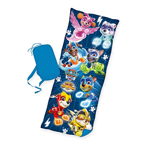 Herding Saco de dormir Paw Patrol aprox. 70x170 cm, con cremallera lateral, 100% poliéster 6532401186521