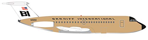 Herpa-Braniff International BAC 1-11-200" Jelly Bean Ochre, Multicolor (Keine)