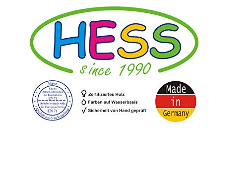 Hess 31108 - Escalera de cuerda, 6 pasos [importado de Alemania]