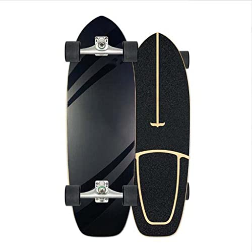 HKDBZ Terreno Surfboard Skateboard Principiante Adulto Esquí Practice Tablero Pedal Gratis Pedal Simulación Placa de Entrenamiento de Surf,DD