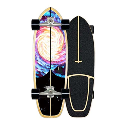 HKDBZ Terreno Surfboard Skateboard Principiante Adulto Esquí Practice Tablero Pedal Gratis Pedal Simulación Placa de Entrenamiento de Surf,II