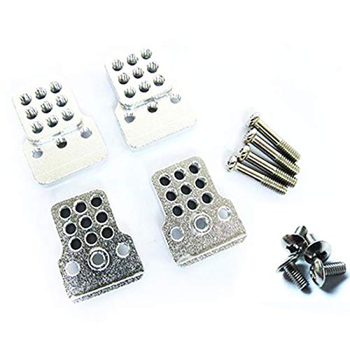 HLPIGF 4 Piezas de Kits de Soporte de Torre de Choque de Metal para Coche RC Asiento de ExtensióN de Amortiguadores para 1/16 WPL C-14/ C-14K/C-24/C-24K CamióN Todoterreno Partes de Coche