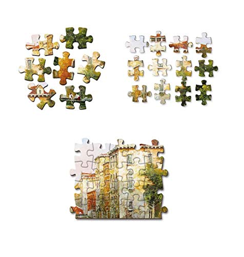 HNLSKJ 300/500/1000 Piezas Adultos y niños Rompecabezas de Madera Puzzles de descompresión Juguete Paisaje Pintura al óleo Paris Boulevard Bricolaje Jigsaw (Tamaño: 1000 Piezas) gaoqiong