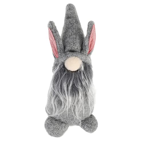 Homoyoyo Conejito de Pascua GNOME de Pantalla de Pascua Conejito Conejo Conejo Enano Muñeca Hecha a Mano Paño Peluche Sueco Figurilla Muñeca para Casa Tienda