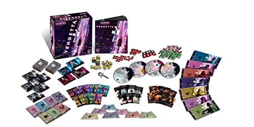 Horrible Games - Vampiro: La Mascarada Vendetta Juego de Cartas en español (Asmodee HGVV01ES)