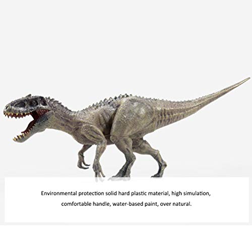 Hosuho Plástico Jurásico Indominus Rex, figuras de acción boca abierta dinosaurio mundo animales modelo niño juguete regalo para niños niños adultos niños niños niños niños niños niños