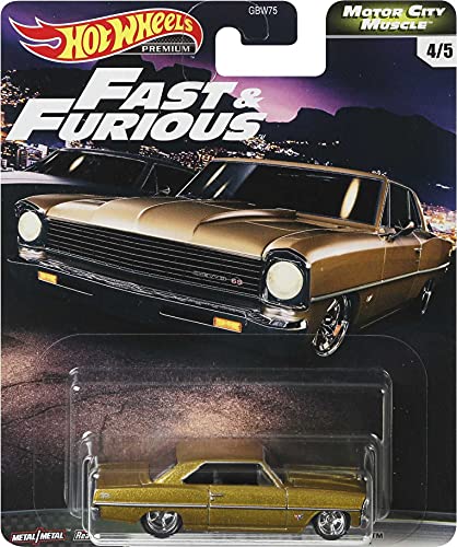 Hot Wheels- Coche METALICO Fast & Furious Mod SDOS, Multicolor (Mattel GJR72)