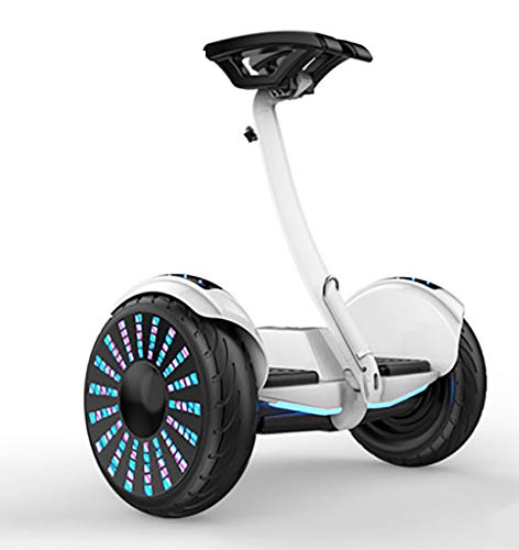 Hoverboard Patinete Ruedas LED Luces Scooter eléctrico con Bluetooth - Patinete Eléctrico 700W Regalo para Niños Adolescentes y Adulto,White,54v