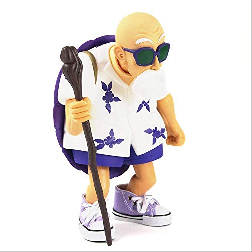 HQYCJYOE Personajes de Anime Modelo Dragon Ball Z Super Saiyan Master Roshi Zapatos extraíbles PVC Figura de acción Estatuilla Colección Muñeca 26Cm