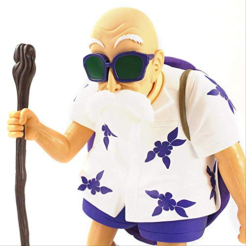 HQYCJYOE Personajes de Anime Modelo Dragon Ball Z Super Saiyan Master Roshi Zapatos extraíbles PVC Figura de acción Estatuilla Colección Muñeca 26Cm