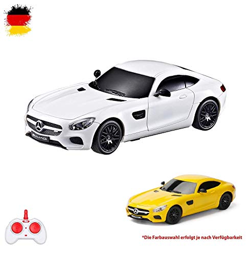 HSM Mercedes Benz Amg GT – 2.4 GHz RC teledirigido Licencia de vehículo en el Original de diseño, Modelo de Escala 1: 18, DE Ready to de Drive, Auto, Incluye Control Remoto,, OVP