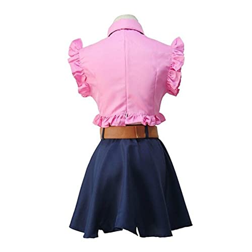 HUANDE Disfraz de Elizabeth Liones Cosplay Pendientes Los Siete Pecados Mortales Halloween Mujeres Trajes de fiesta (Color: Estilo B, Talla M: M)