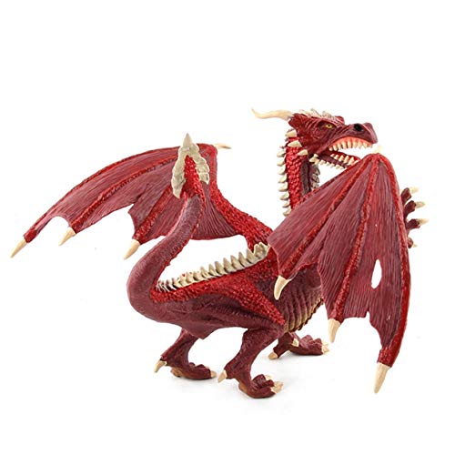 huanghuang World of Warcraft Dragón de Fuego Bestia Figura de acción Multicolor