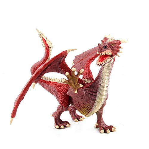 huanghuang World of Warcraft Dragón de Fuego Bestia Figura de acción Multicolor