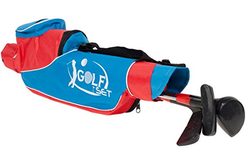 HUKITECH@ Kit de Golf pour Enfant avec Sac de Golf