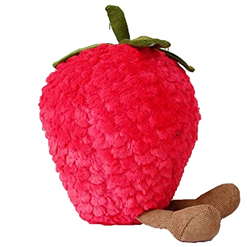 HXPainting Creativo Lindo Fresa piña Juguetes de Peluche Lindo muñeco de Peluche Fruta Creativo Juguete de Dibujos Animados decoración Regalo muñeca para niños niña 35cm/13.8"