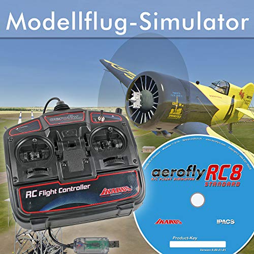 Ikarus aerofly RC8 - DVD estándar con controlador de flash USB