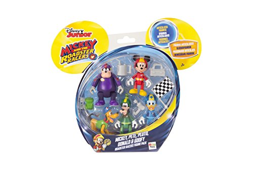 Imc Toys 182486 - Preescolar Pack 5 Roadster Racers Mickey , Modelos/colores Surtidos, 1 Unidad