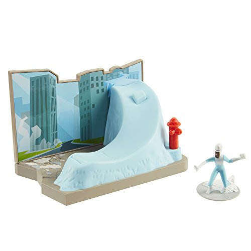 Incredibles 2 74937 Frozone - Figura Decorativa (Incluye Accesorios)