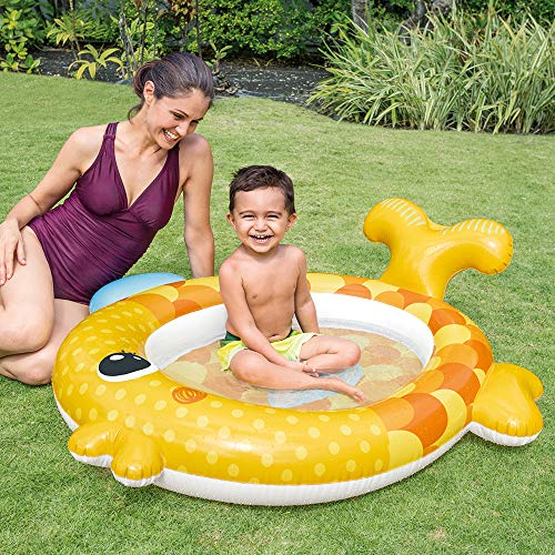 Intex 57111NP - Piscina hinchable Pez 140 x 124 x 34 cm, 36 litros