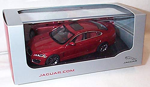 ixo jaguar XFR italian racing rojo modelo 1:43 escala diecast