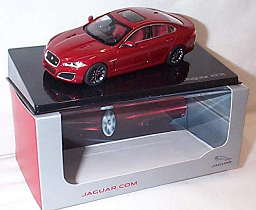 ixo jaguar XFR italian racing rojo modelo 1:43 escala diecast