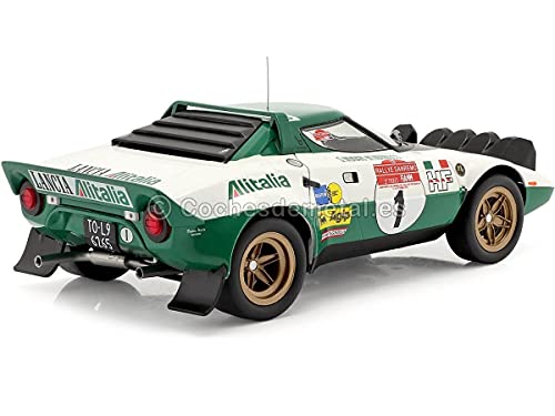 Ixo Models 1975 Lancia Stratos HF Rallye San Remo Munari/Mannucci 1:18 18RMC061A