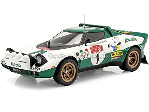 Ixo Models 1975 Lancia Stratos HF Rallye San Remo Munari/Mannucci 1:18 18RMC061A