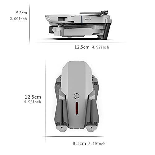 J-Clock Drone, Drone sin cámara, un avión Control Remoto Cuatro Ejes Adecuado para Que jueguen los niños, 360 ° Flip One Key para controlar el Drone