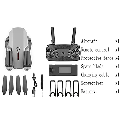 J-Clock Drone, Drone sin cámara, un avión Control Remoto Cuatro Ejes Adecuado para Que jueguen los niños, 360 ° Flip One Key para controlar el Drone