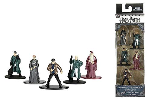 Jada- Nano MetalsFig Pack 5 figuras Harry Potter, (JADA98666), modelos surtidos, 1 pack