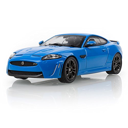 JAGUAR-Modelo XKR-S French Racing, Color Azul, 1:43 Scale (50JDCAXKRS)