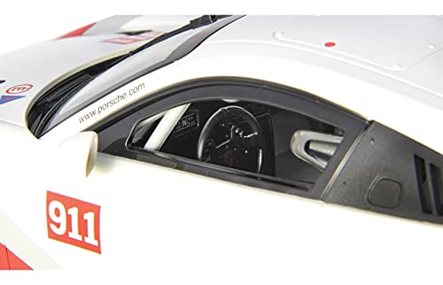 Jamara 405153-Porsche 911 GT3 Cup 1:14 Licencia Oficial Porsche Coche de Radio Control, Color Blanco (405153)