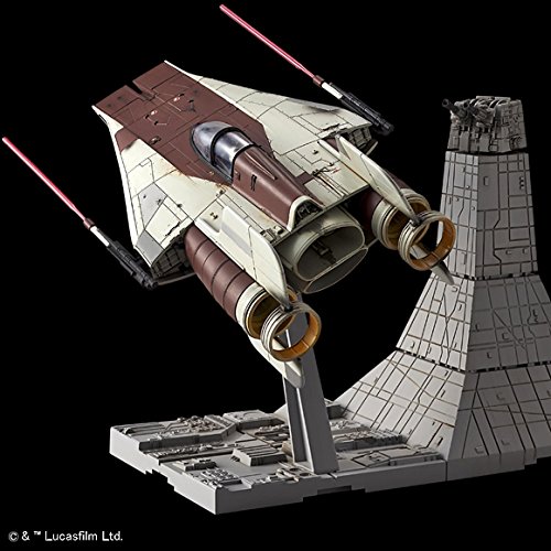 Japan Action Figures - Star Wars A-wing starfighter 1/72 scale plastic model *AF27* by Bandai