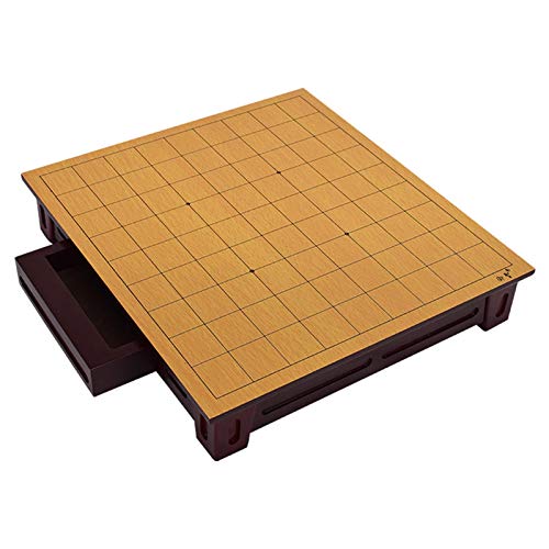 JHSHENGSHI Madera Japón Shogi 27 * 25 * 5cm 40 Unids/Set Damas Internacionales Plegable SHO-gi Ajedrez Mesa de Juego Juguete Regalo Niños Casual Puzzle Party (Entretenimiento Intelectual)